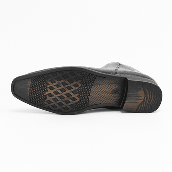 Vyriniai Chelsea batai, kvadratinės nosies, PU viršus, PVC padas, vidutinio aukščio kulnas, žemas kontūras