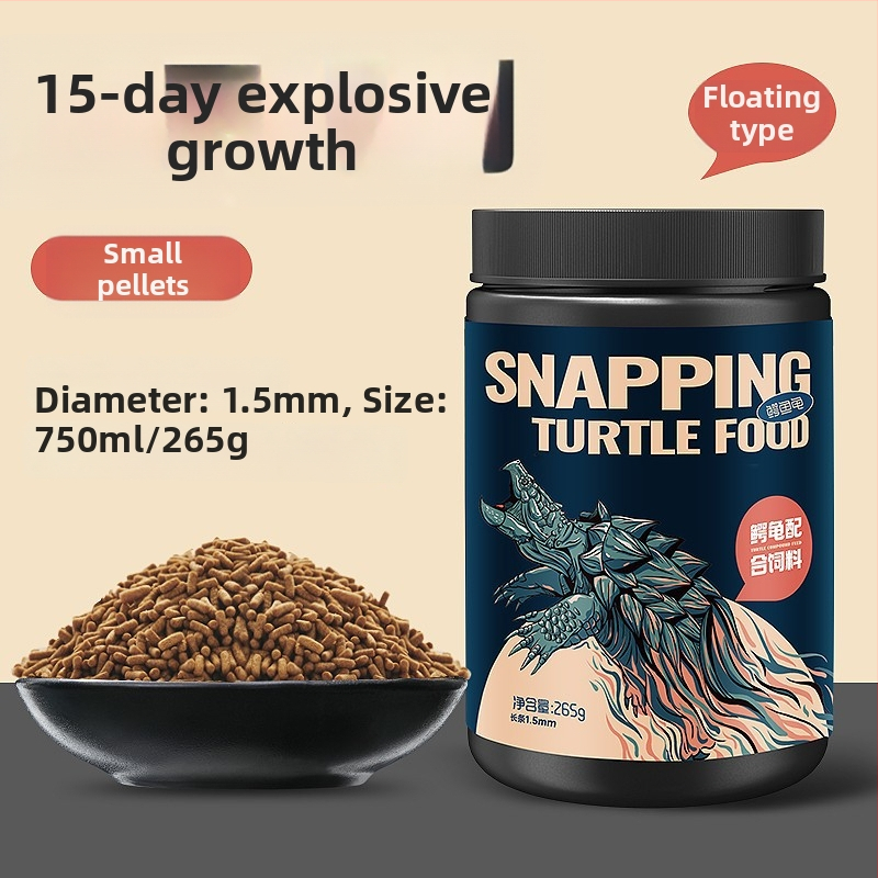 yee Kilpkonnade graanulite toit – kõrge proteiinisisaldusega ja kaltsiumilisandiga, akvariumikilpkonnadele, 0,3 kg, 20 tk