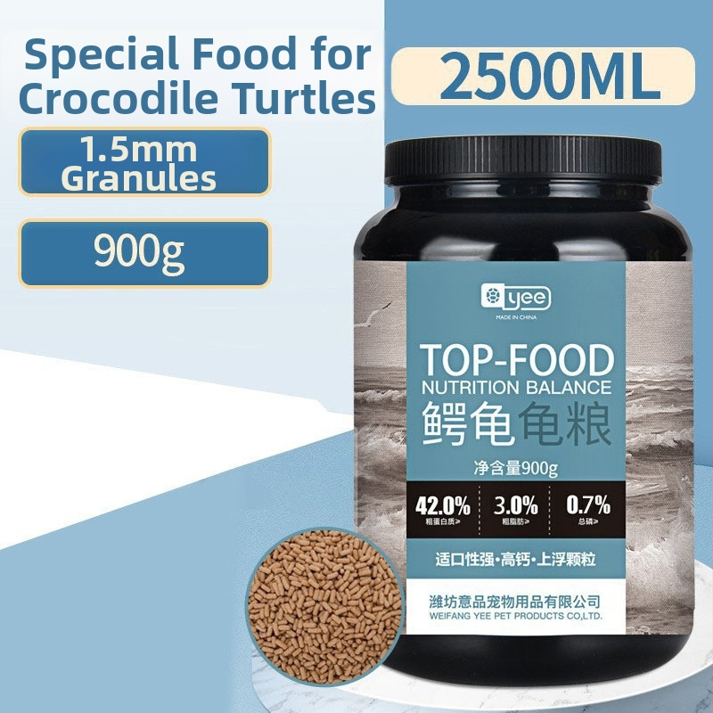 yee Kilpkonnade graanulite toit – kõrge proteiinisisaldusega ja kaltsiumilisandiga, akvariumikilpkonnadele, 0,3 kg, 20 tk