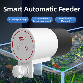 Automatinė akvariumo šėrimo sistema – išmanus reguliuojamas laikmatis, tinkama koi ir aukso žuvims, plastikinis, Naichong