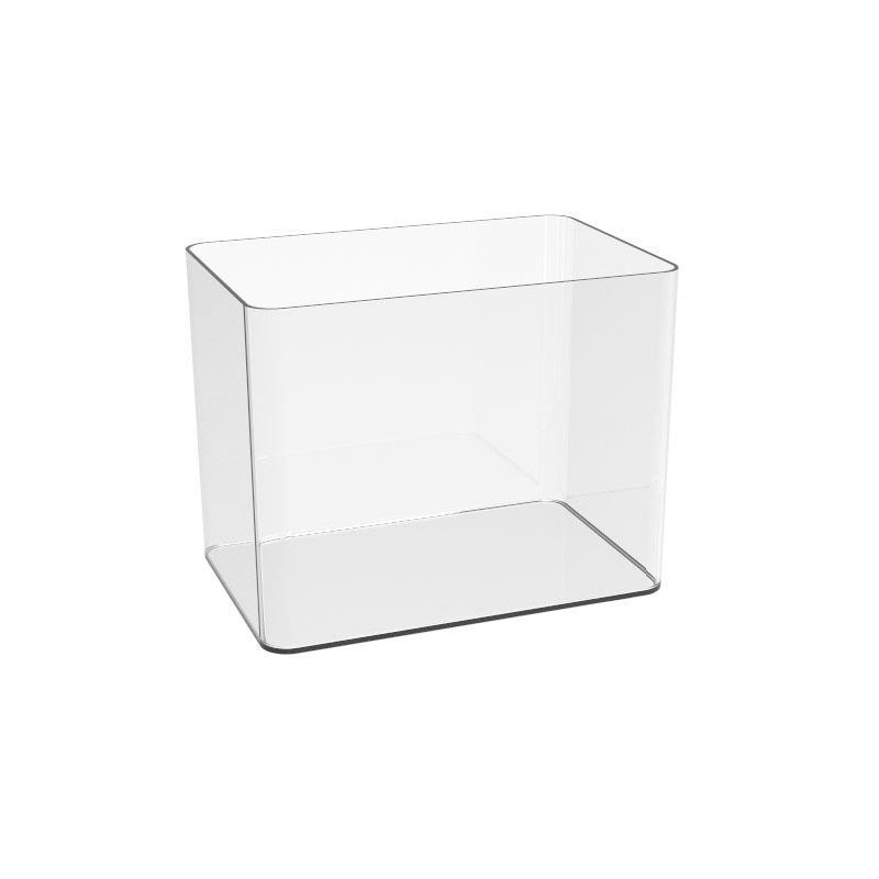 Stalo dydžio akvariumas vėžliukui ir auksinei žuviai - PVC dekoratyvinis akvariumas, pakuotė 10 vnt., 1 kg