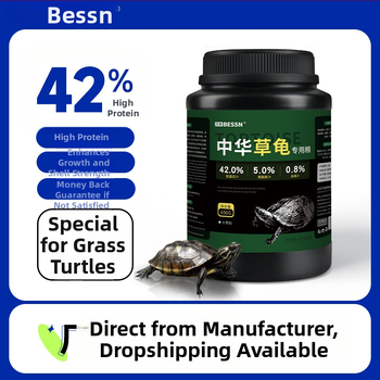 Kilpkonnade teravilja toit – akvaariumi lemmikloomade toit, 800 g, pakk 10, kaubamärk BESSN