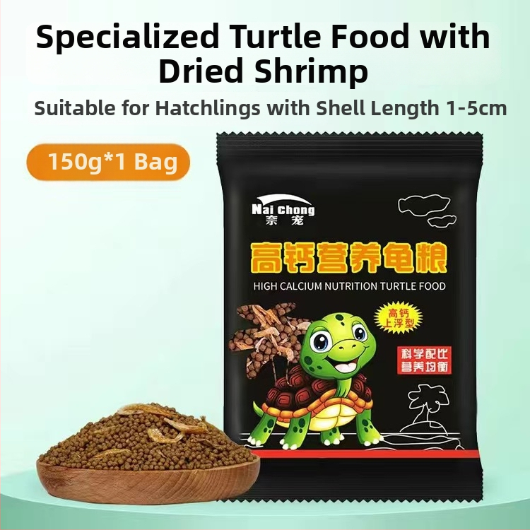 Noore kilpkonna toit – kõrge kaltsiumi ja valgu sisaldus, graanulid, kaitseb pehme kilp