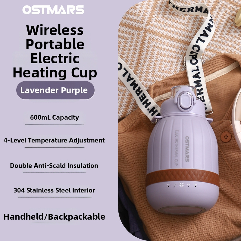 Nešiojamas elektrinis arbatinukas su automatini išjungimu, talpa <1 L, galia <1000 W, bazinis šildymas, vidiniai lygių ženklai