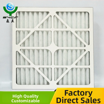 Plaaditüüpi õhufilter G3/G4 värske õhu süsteemi jaoks – jäme efektiivsus, plaat-ja-raam, mudel SY-GLQ-3003, filtratsiooni pind 1000