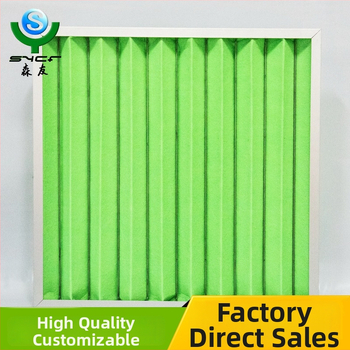 Plaaditüüpi õhufilter G3/G4 värske õhu süsteemi jaoks – jäme efektiivsus, plaat-ja-raam, mudel SY-GLQ-3003, filtratsiooni pind 1000