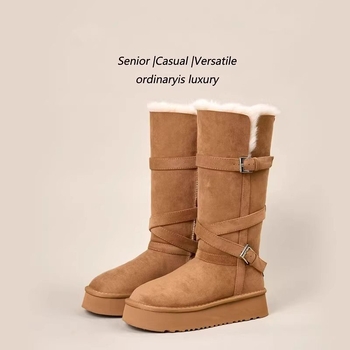 Sieviešu sniega zābaki, velūra augšdaļa, bieza zole, kokvilnas odere, augsts kāta augums, dziļš atvērums