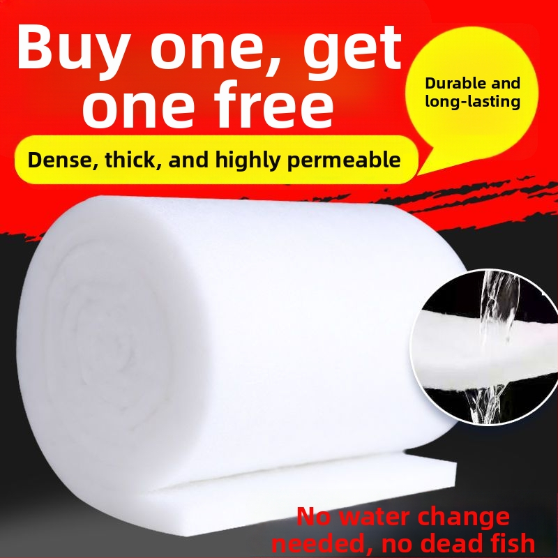 Filtračná vata do akvária s vysokou hustotou peny a biochemickou bavlnou pre filtráciu v akváriu