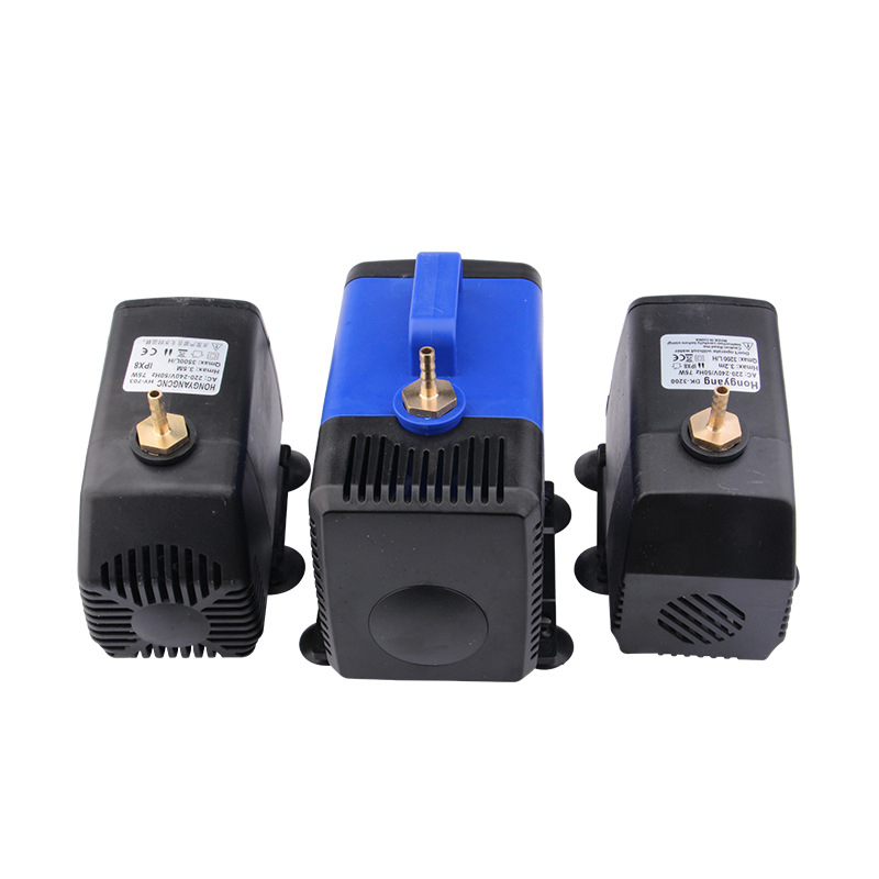 Nusileidžiantis vandens siurblys akvariumui - plastikas, žemas triukšmo lygis, vandens cirkuliacija