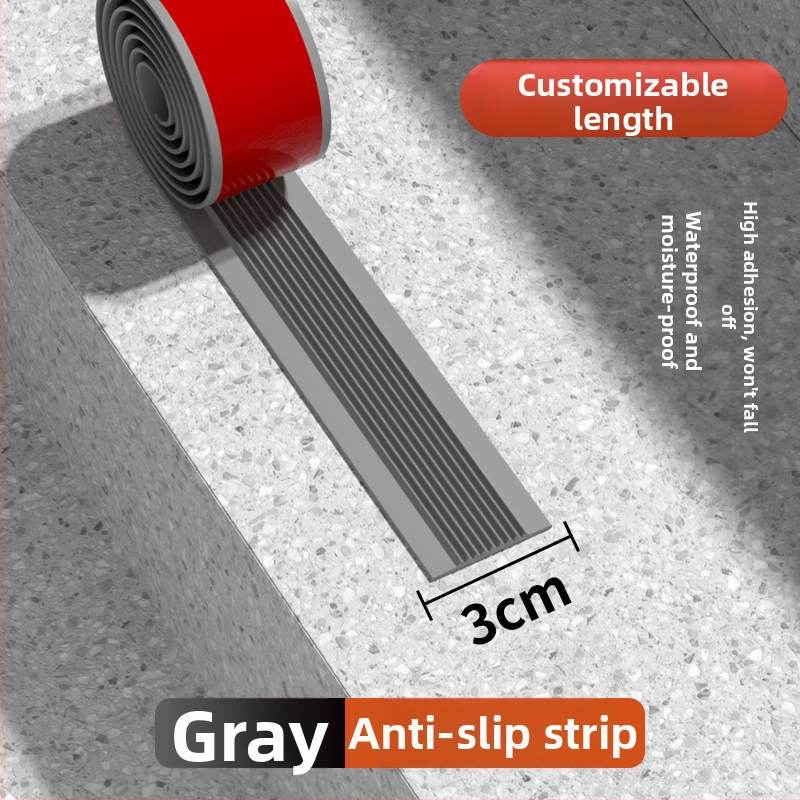 PVC laiptų neslidus kilimėlis lauko ir vidaus laiptais — lipnus, atsparus vandeniui, atsparus dilimui, storis pasirinktinai