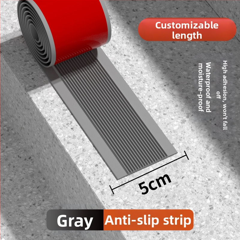 PVC laiptų neslidus kilimėlis lauko ir vidaus laiptais — lipnus, atsparus vandeniui, atsparus dilimui, storis pasirinktinai