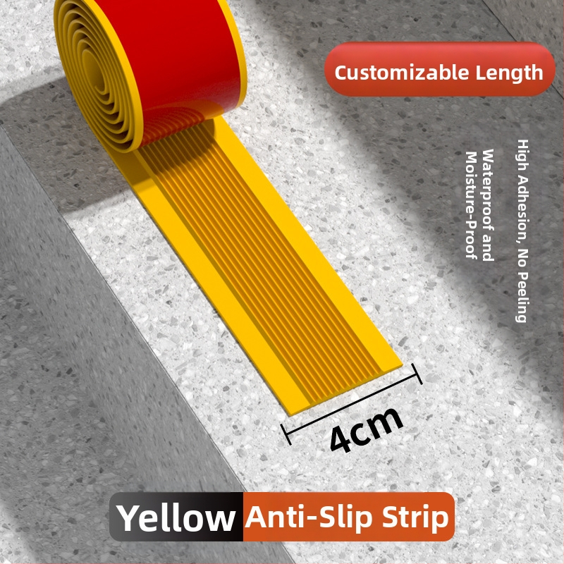 PVC laiptų neslidus kilimėlis lauko ir vidaus laiptais — lipnus, atsparus vandeniui, atsparus dilimui, storis pasirinktinai