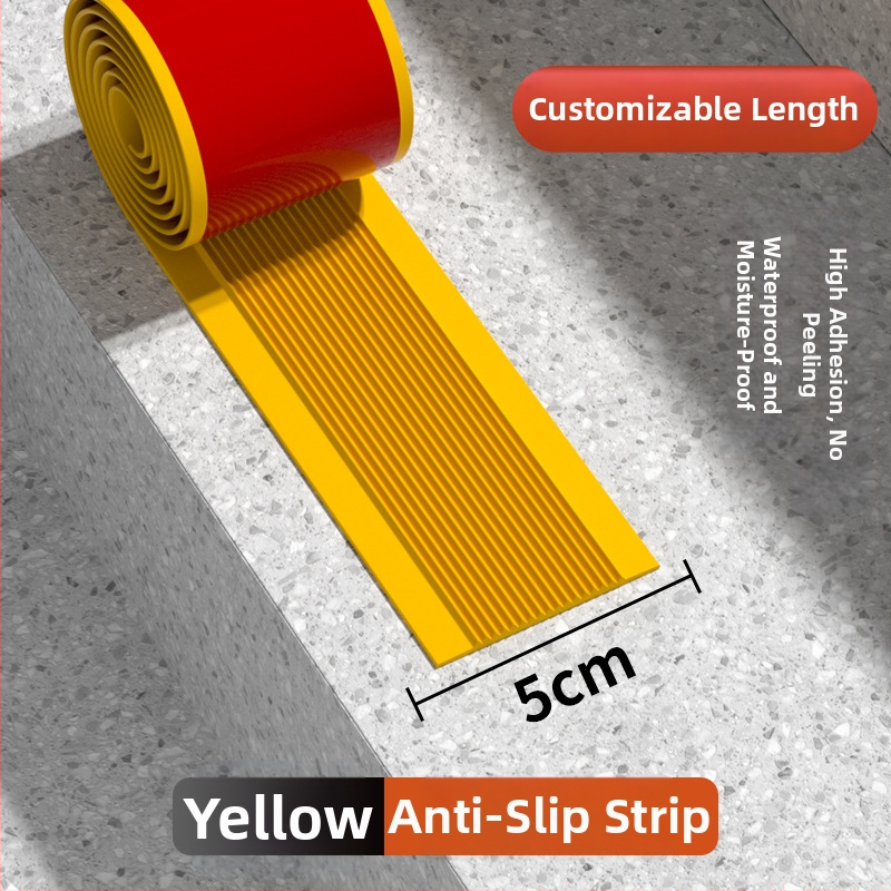 PVC laiptų neslidus kilimėlis lauko ir vidaus laiptais — lipnus, atsparus vandeniui, atsparus dilimui, storis pasirinktinai