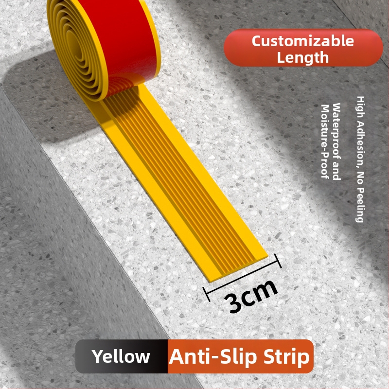 PVC laiptų neslidus kilimėlis lauko ir vidaus laiptais — lipnus, atsparus vandeniui, atsparus dilimui, storis pasirinktinai