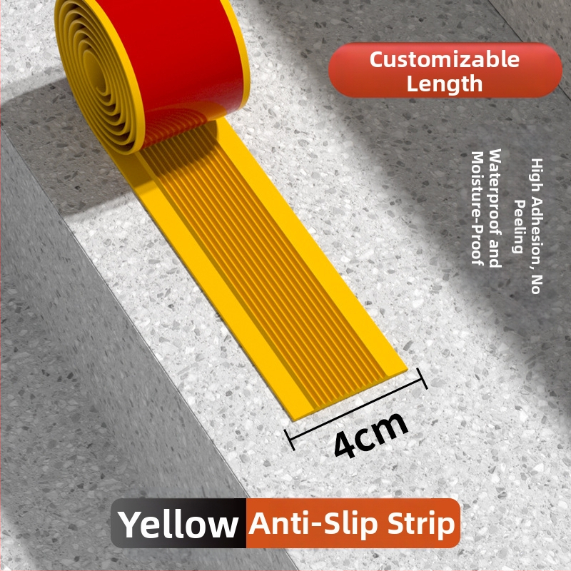 PVC laiptų neslidus kilimėlis lauko ir vidaus laiptais — lipnus, atsparus vandeniui, atsparus dilimui, storis pasirinktinai