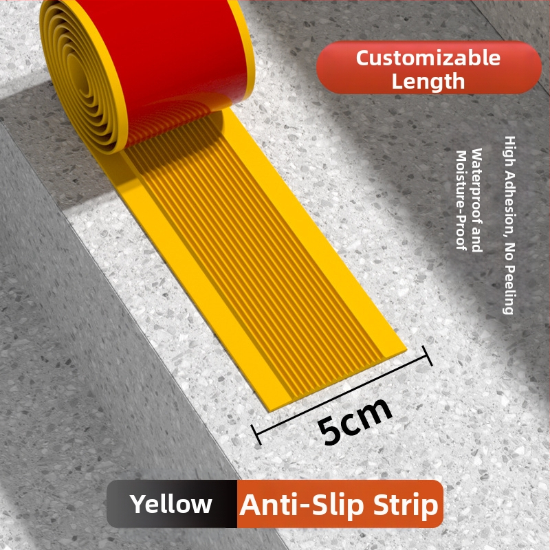 PVC laiptų neslidus kilimėlis lauko ir vidaus laiptais — lipnus, atsparus vandeniui, atsparus dilimui, storis pasirinktinai