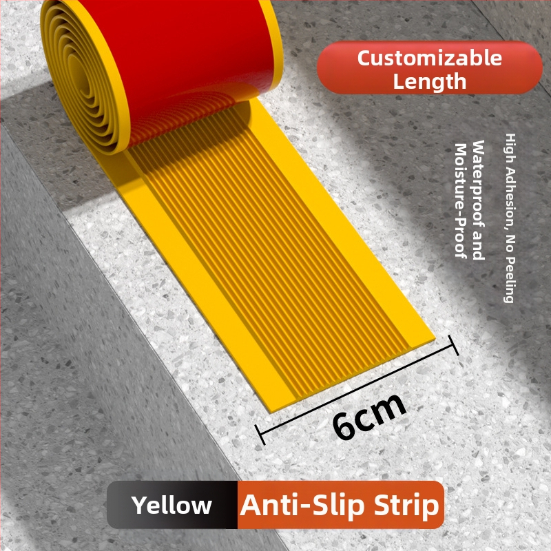 PVC laiptų neslidus kilimėlis lauko ir vidaus laiptais — lipnus, atsparus vandeniui, atsparus dilimui, storis pasirinktinai