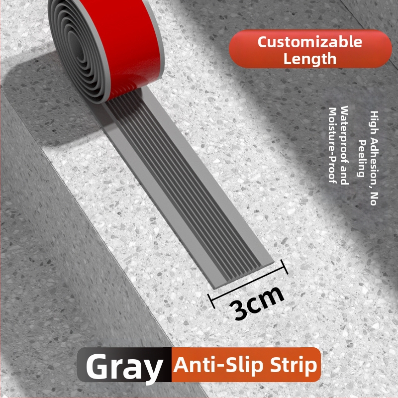 PVC laiptų neslidus kilimėlis lauko ir vidaus laiptais — lipnus, atsparus vandeniui, atsparus dilimui, storis pasirinktinai