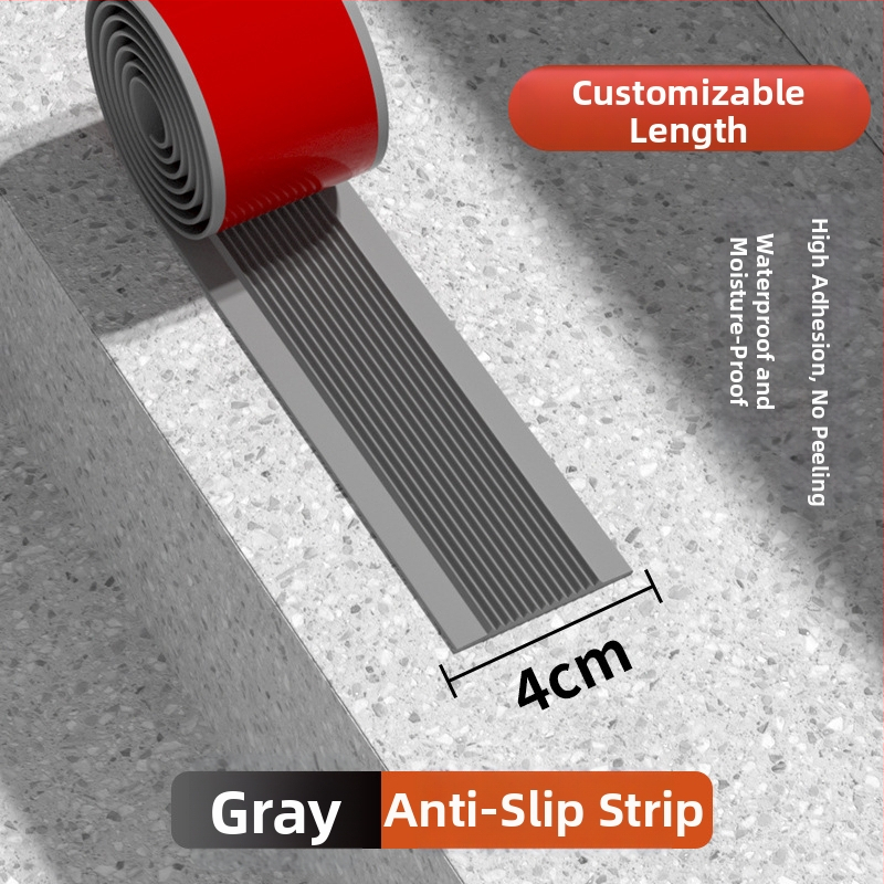PVC laiptų neslidus kilimėlis lauko ir vidaus laiptais — lipnus, atsparus vandeniui, atsparus dilimui, storis pasirinktinai