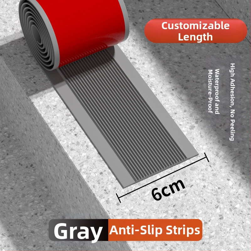 PVC laiptų neslidus kilimėlis lauko ir vidaus laiptais — lipnus, atsparus vandeniui, atsparus dilimui, storis pasirinktinai