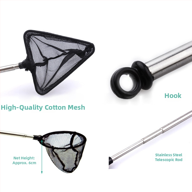 Telescopic Fish Grabber for Aquarium – Stainless Steel, Guangdong Origin, Fishing Equipment