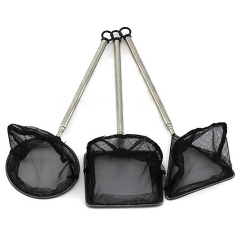 Телескопичен рибозахватник за аквариум – неръждаема стомана, произход Гуандун, риболовно оборудване