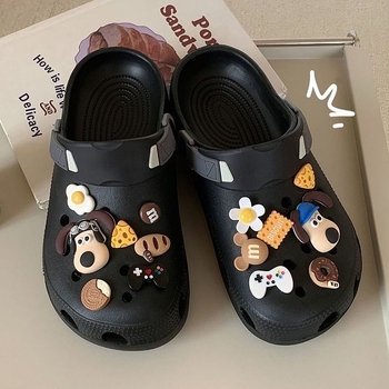 Crocs stila EVA sandales, elpojošas, neslīdīgas, injekcijas veidota zole, bieza zole 4