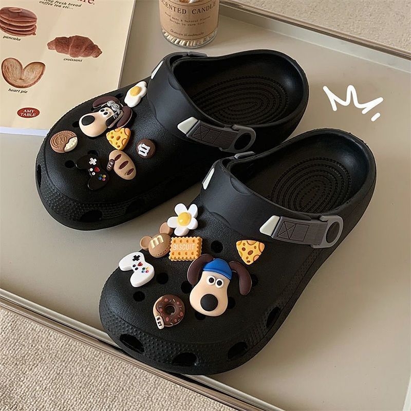 Crocs stila EVA sandales, elpojošas, neslīdīgas, injekcijas veidota zole, bieza zole 4