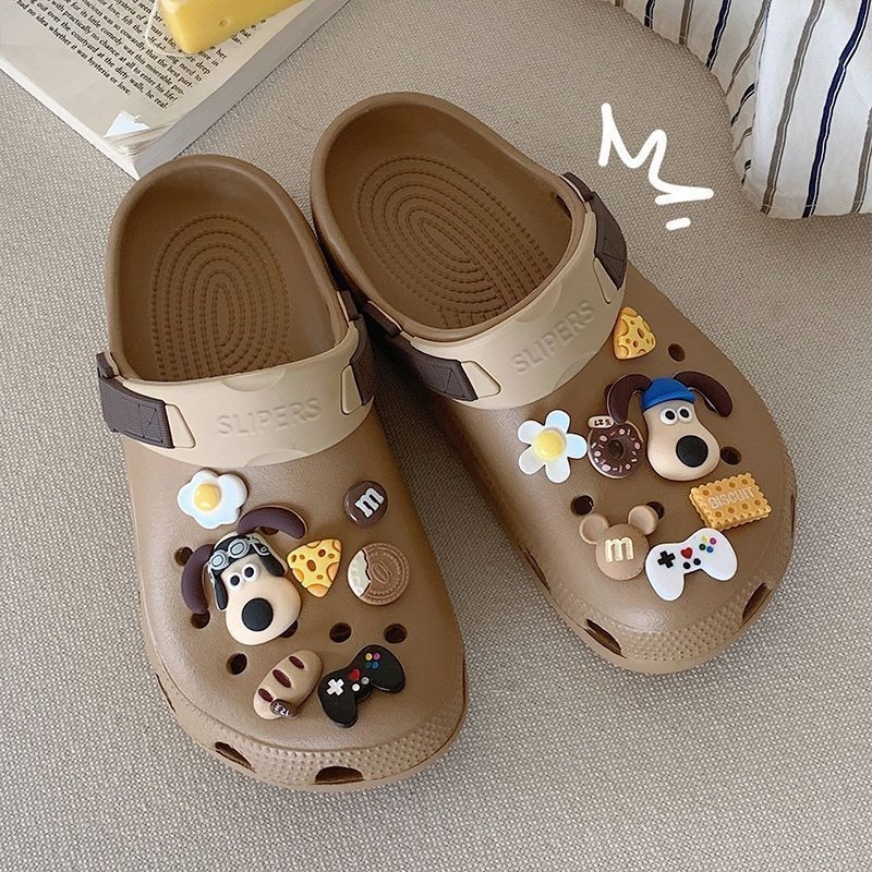 Crocs stila EVA sandales, elpojošas, neslīdīgas, injekcijas veidota zole, bieza zole 4