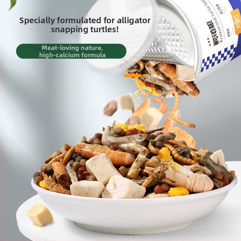 Bruņurupju barība – tīra gaļa, freeze-dried, 350 g, iepakojums 20 gab., akvārijas bruņurupjiem