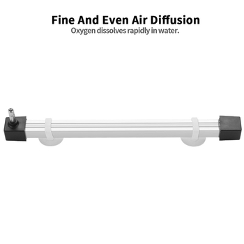 Аквариумно оформление с кислородна помпа и аксесоари – пясъчна лента, лента за балончета, въздушен диск, неръждаема стомана; тегло 0.1 кг; Внос: Не; Частна марка: Не