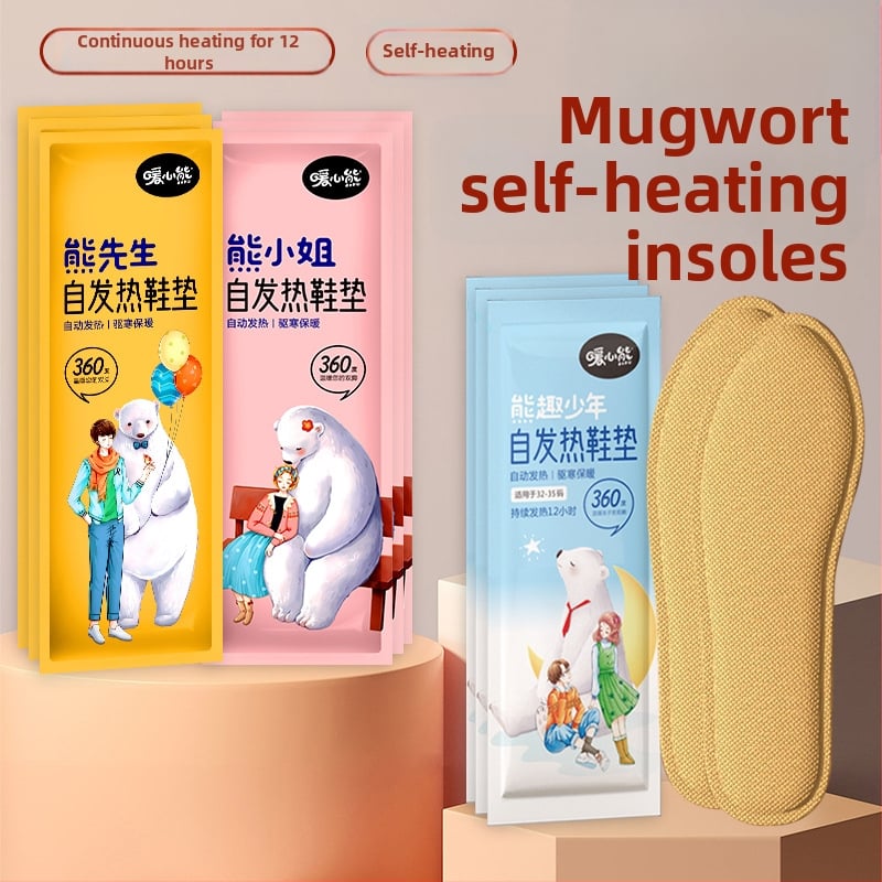 Šildančios įdėklos į batus – nepluoštinis audinys, visa įdėklas, 8 valandų šildymas, įvairūs modeliai, unisex