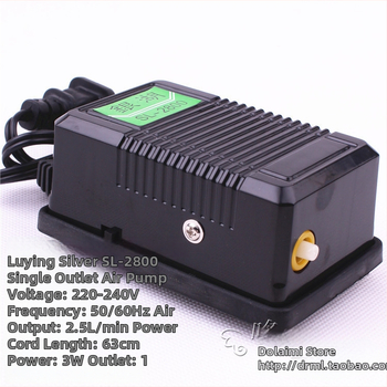 Risheng kompaktiškas namų akvariumo aeratorius – 0.23 kg/set; Privatus prekinis ženklas: Taip; Dėžės: 120