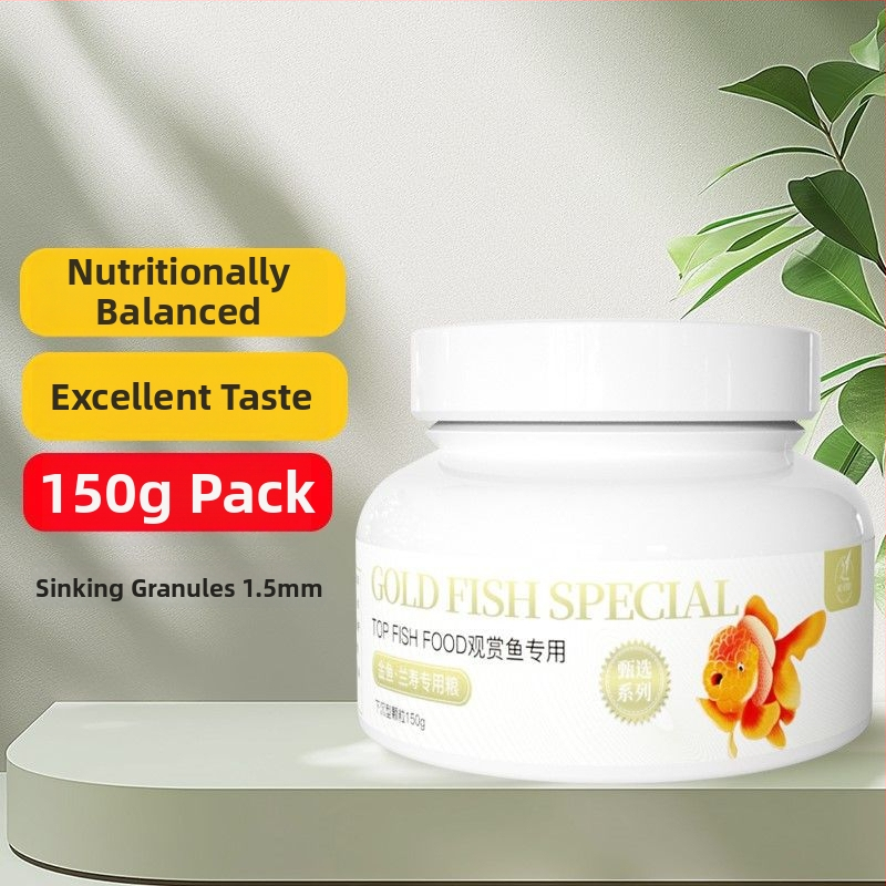 Kuldkalad ja dekoratiivkalade akvaariumi toit – granuleeritud toit akvaariumi lemmikloomadele