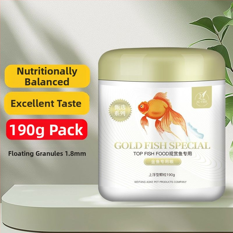 Kuldkalad ja dekoratiivkalade akvaariumi toit – granuleeritud toit akvaariumi lemmikloomadele