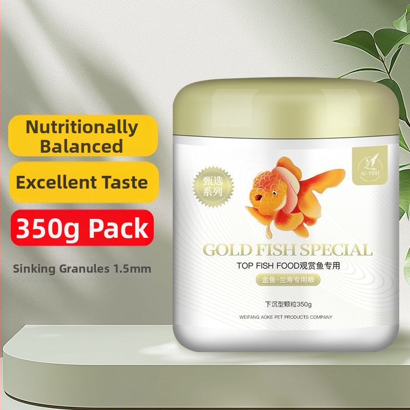 Kuldkalad ja dekoratiivkalade akvaariumi toit – granuleeritud toit akvaariumi lemmikloomadele