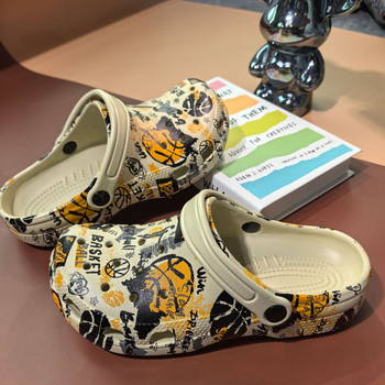 Vyrų kamufliažiniai sandalai, uždara pirštų dėžutė, EVA viršus ir padas, kvėpuojantys, neslystantys