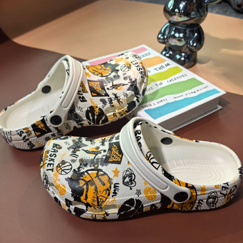 Vyrų kamufliažiniai sandalai, uždara pirštų dėžutė, EVA viršus ir padas, kvėpuojantys, neslystantys