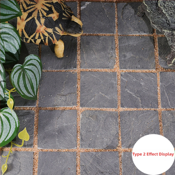 Dabas akmens dārzkopības ķieģeļu dekorācijas akvārijam – ķieģeļu stilā dekorēšana bruņurupucim un zivīm, 10 g, 1 gab., Levana