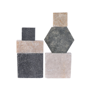 Естествени каменни тухли за аквариум – декоративни тухли в brick стил за костенурки и рибен аквариум, 10 g, 1 бр., Levana