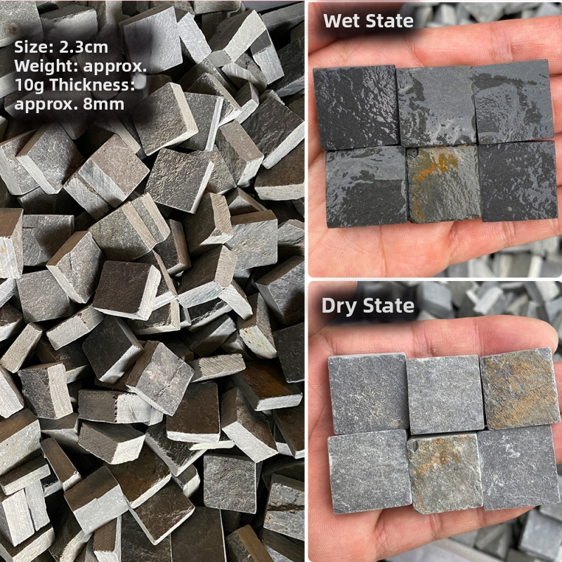 Dabas akmens dārzkopības ķieģeļu dekorācijas akvārijam – ķieģeļu stilā dekorēšana bruņurupucim un zivīm, 10 g, 1 gab., Levana