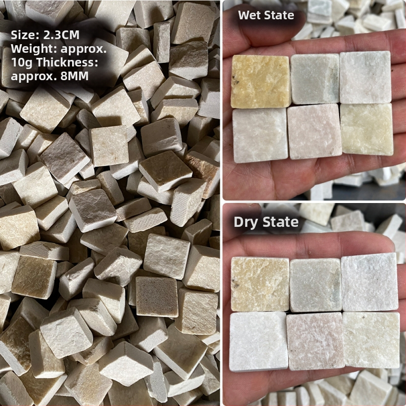 Dabas akmens dārzkopības ķieģeļu dekorācijas akvārijam – ķieģeļu stilā dekorēšana bruņurupucim un zivīm, 10 g, 1 gab., Levana