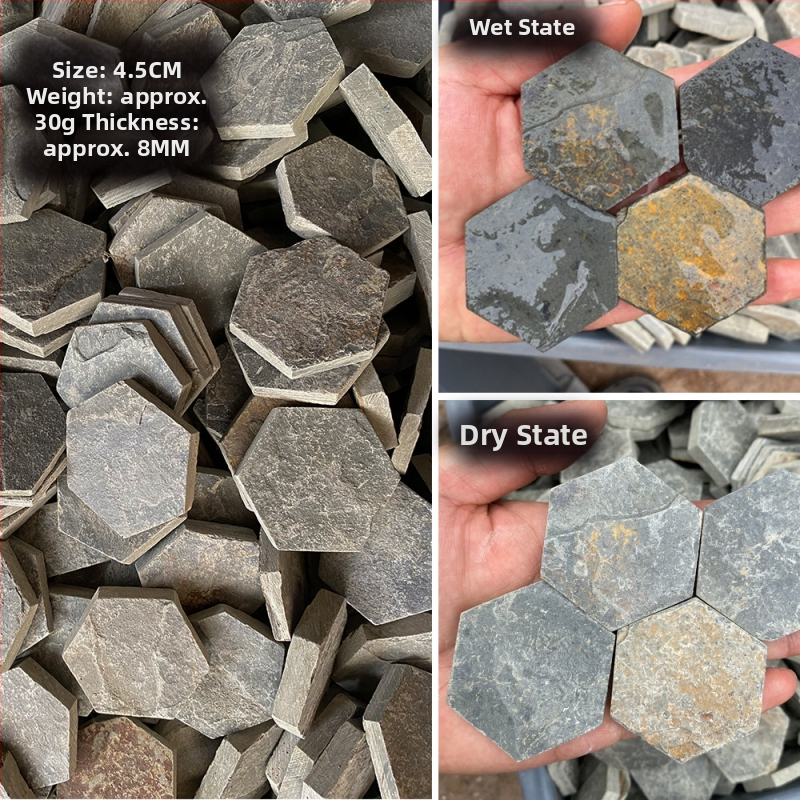 Dabas akmens dārzkopības ķieģeļu dekorācijas akvārijam – ķieģeļu stilā dekorēšana bruņurupucim un zivīm, 10 g, 1 gab., Levana