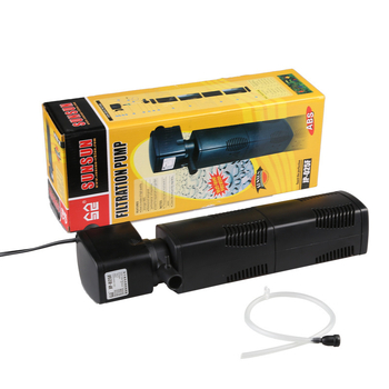 Akvarijska pumpa-filtr s troje-u-jednom, potopna pumpa za filtriranje i oksigenaciju — keramički materijal, 0.8 kg