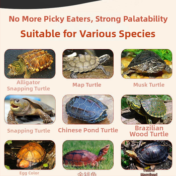 Granuleeritud veekilpkonna toit lemmikloomadele