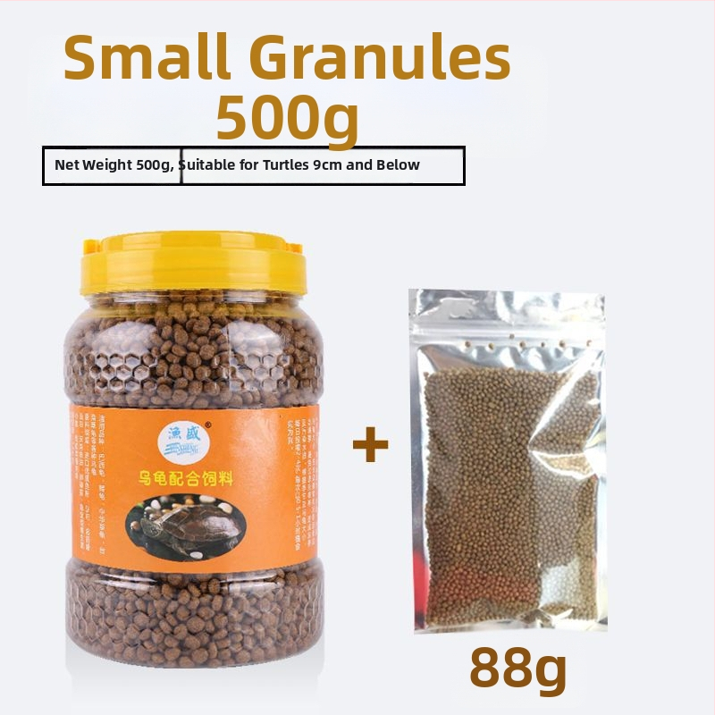 Granuleeritud veekilpkonna toit lemmikloomadele