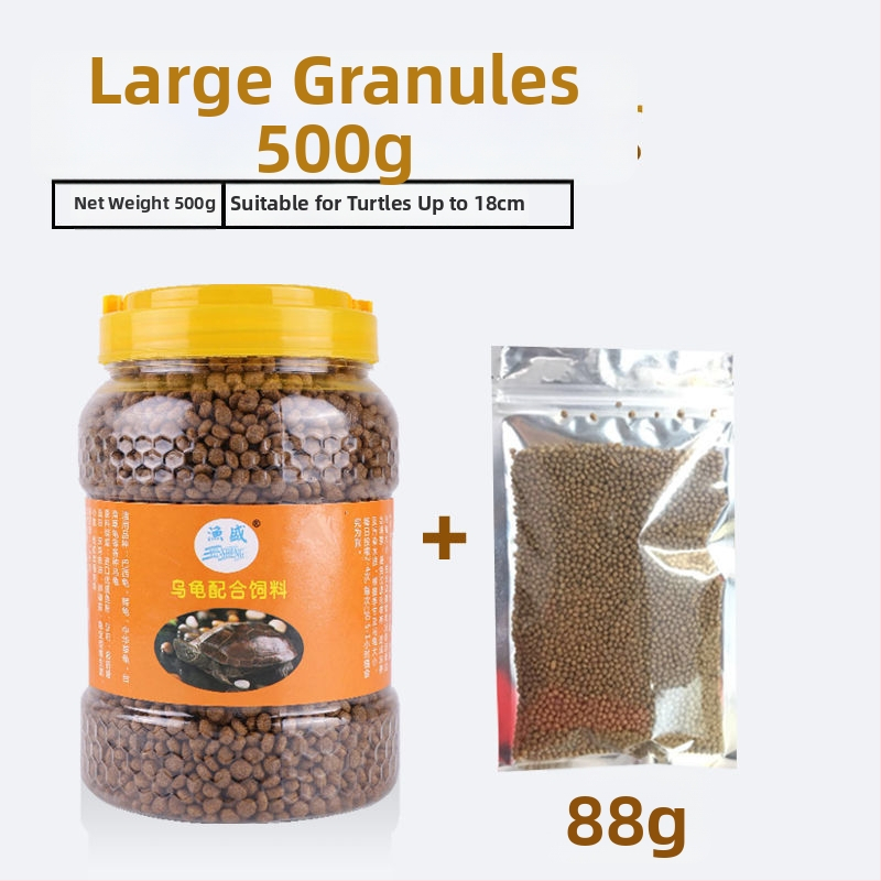 Granuleeritud veekilpkonna toit lemmikloomadele