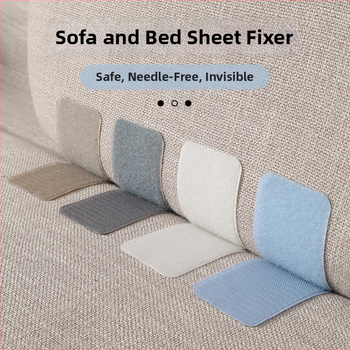 Lapas ir sofŏ pagalvės laikiklis su silikono bekontaktiniu klijais — nematomas, tvirtas, prieš slydimą