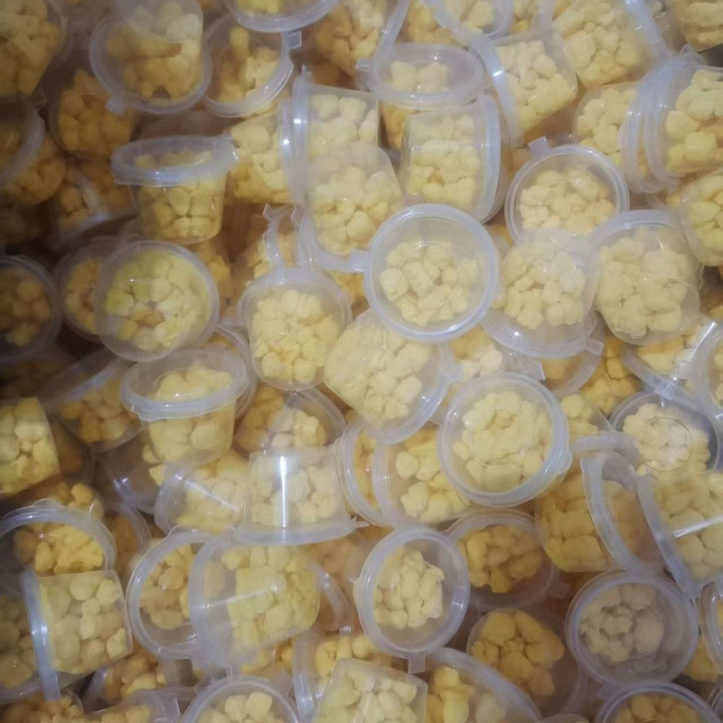 Hernetkarbi toiduk: dehüdrataeritud ja külmkuivatatud, kõrge kaltsiumi sisaldus, kuivatatud kala ja krevett, suhkruvabad kookoshelbed