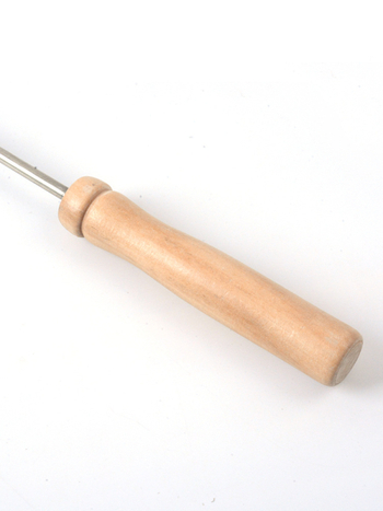 Кука за риболов с дървена дръжка и дълга дръжка, неръждаема стомана, за водни растения